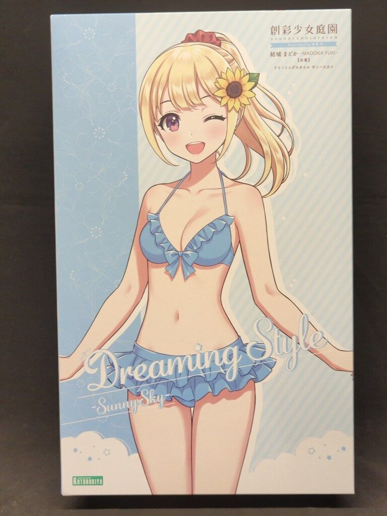 コトブキヤ創彩少女庭園 ZOZOTOWN【夏服】・サニースカイ【水着】結城まどか プラモデルを作り初めて約1年の俺が本気出して結城まどか(水着
