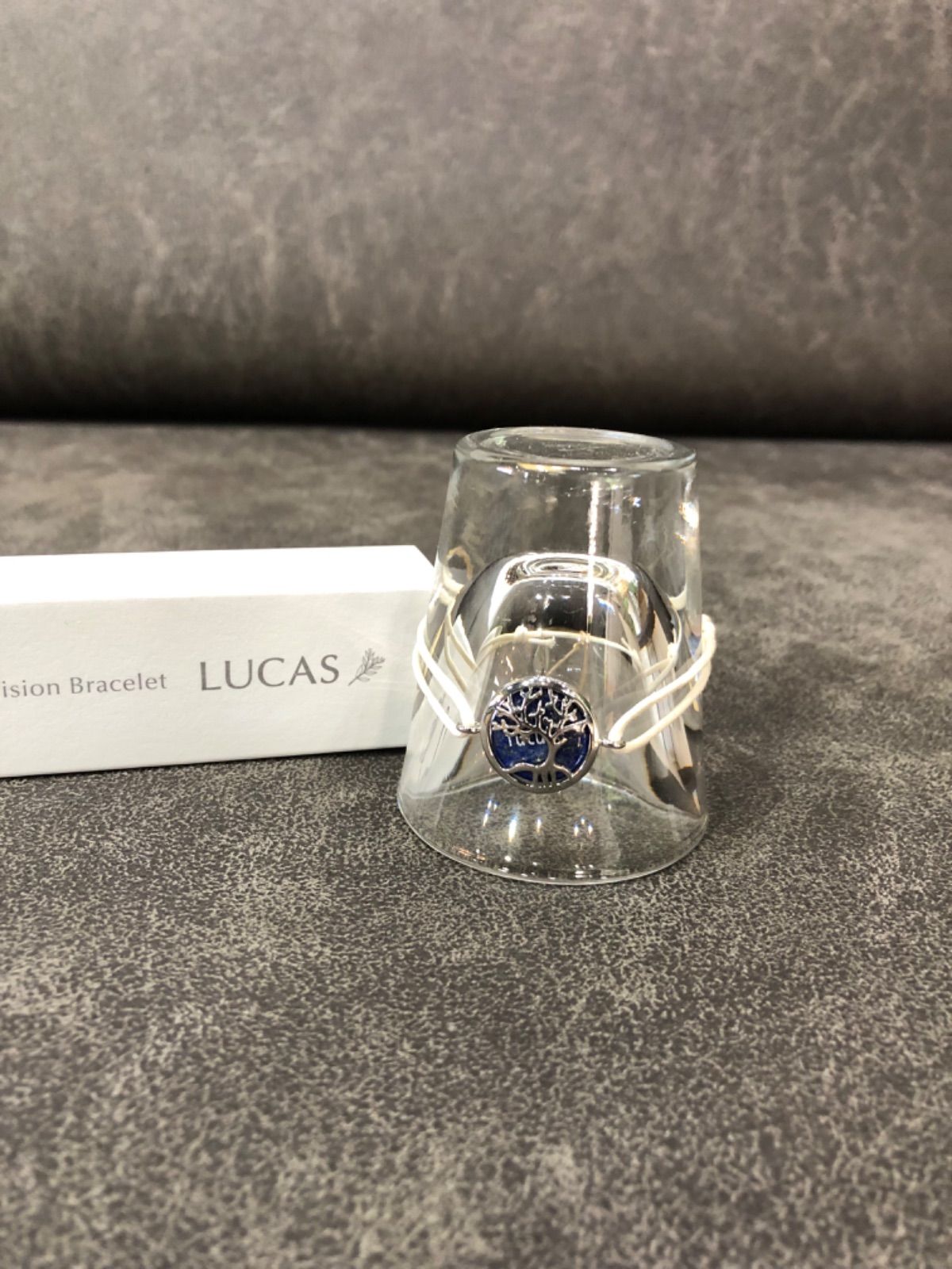 LUCASビジョンブレスレット ラピスラズリ 天然石