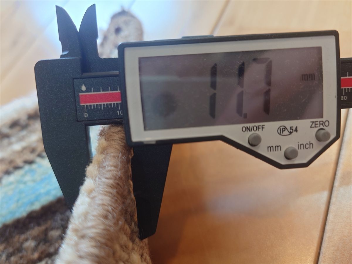 ガゼニ ギャッベ トルクマン族 ミニマット ラグ 40x38㎝ BD803 Gray 水色 MARWIL-DEMENAGEMENTS_CH