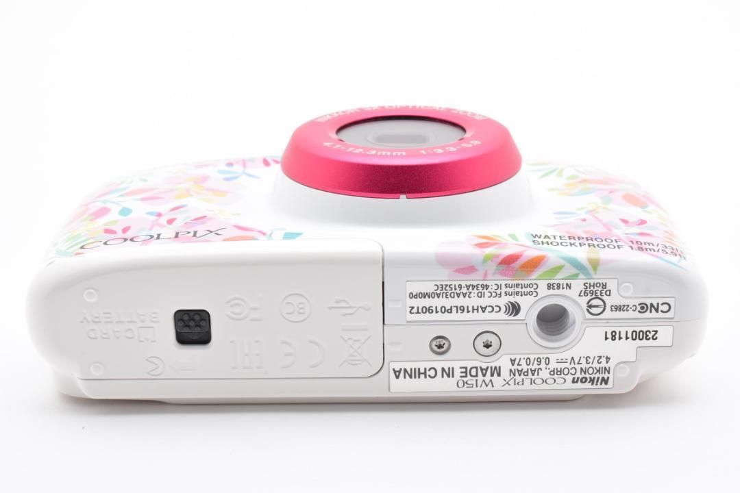 559 希少 美品 Nikon ニコン COOLPIX W150 クールピクス フラワー