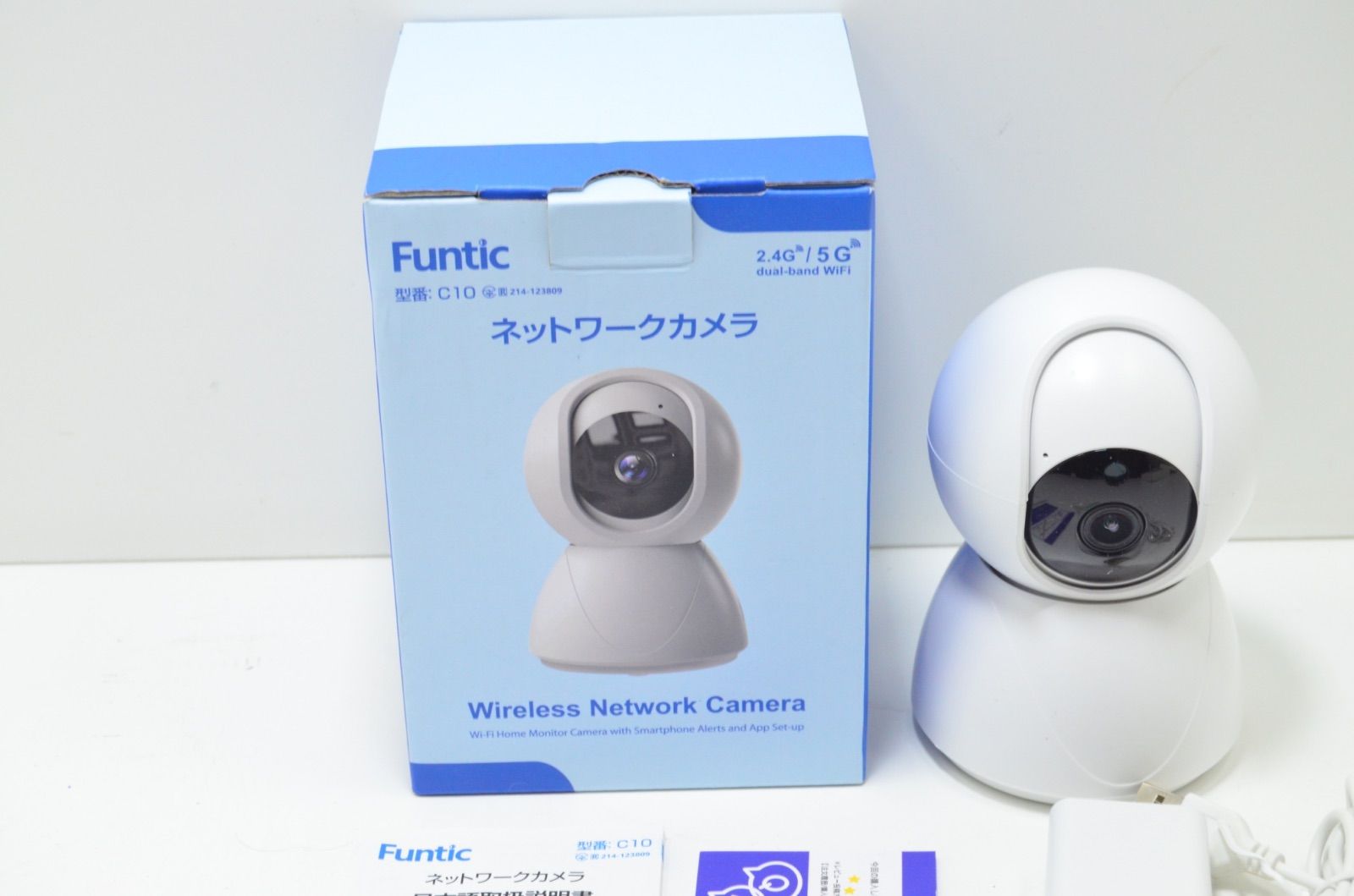 スマイル　Funtic C10 防犯カメラ 3個セット Amazon.co.jp: FUNTIC 【2G/5G両対応・300万画素】 ネットワーク