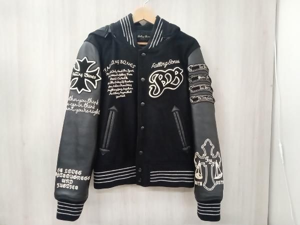 ジャケット Falling Bones スタジャン フォーリングボーンズ ブラック