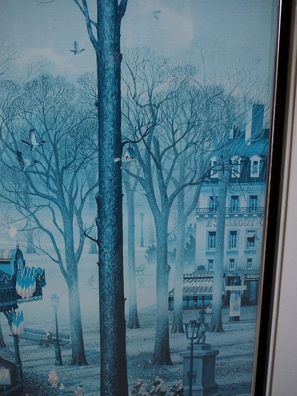 ヒロ・ヤマガタのリトグラフ3枚セット(色あせあり)アウトレット