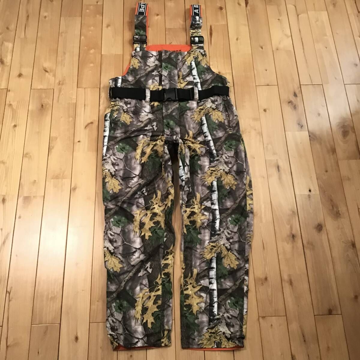 Forest camo オーバーオール Mサイズ a bathing ape BAPE camo overall 
