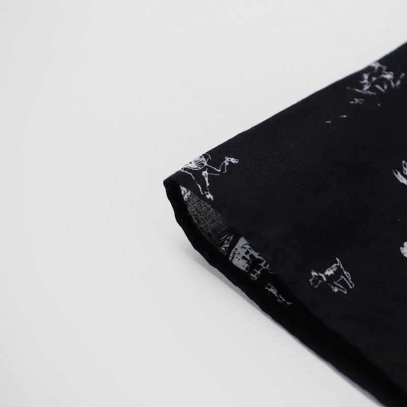 R&D.M.Co ガーゼショール WEEKEND HILL 美品 オールドマンズテーラー R&D.M.Co- WEEKEND HILL GAUZE SHAWL