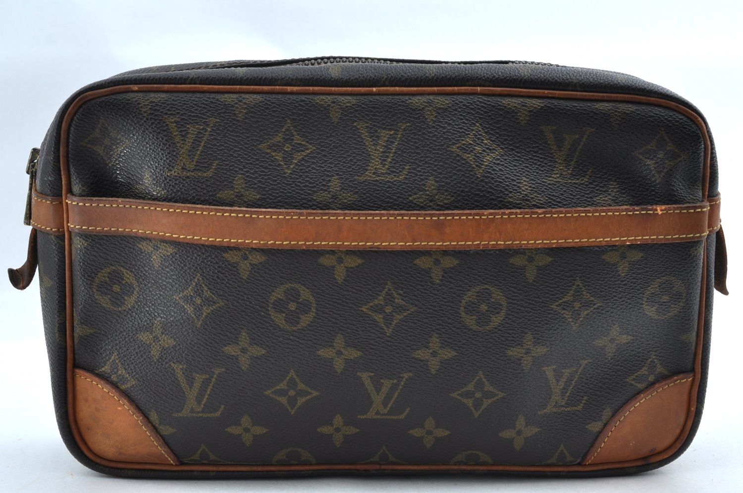 LOUIS VUITTON ルイヴィトン モノグラム コンピエーニュ 28 クラッチハンドバッグ M51845 LV L2650