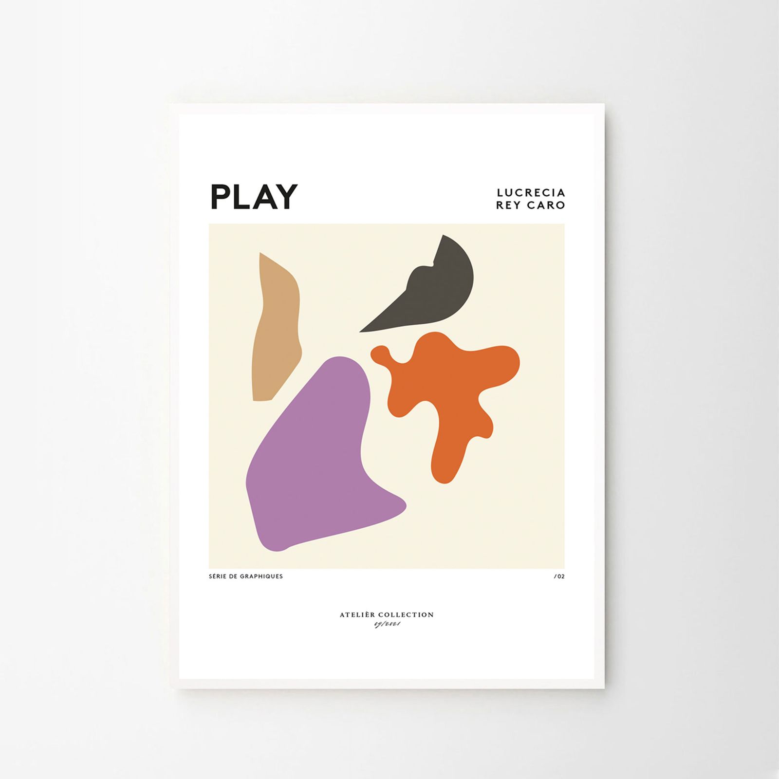 The Poster Club アートポスター 50×70cm Play/124x10631-50x70 【公式