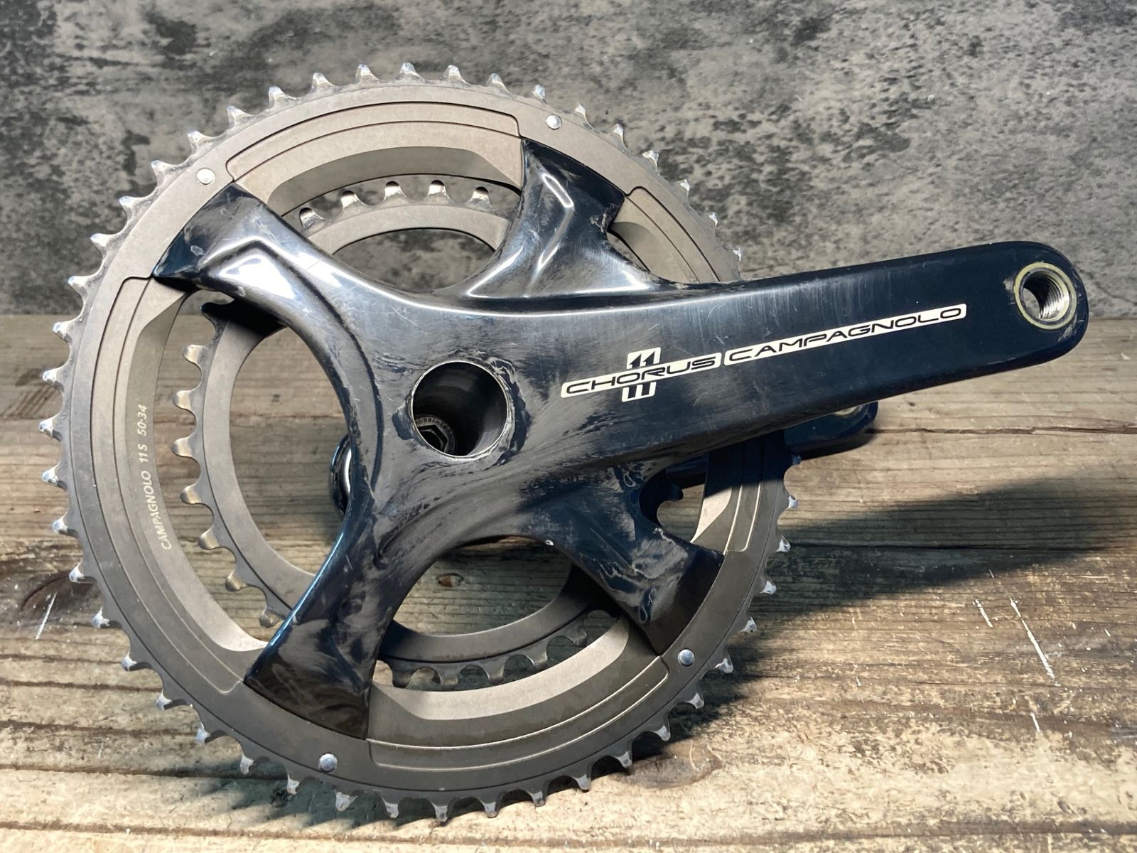 JF591 カンパニョ―ロ CAMPAGNOLO コーラス CHORUS クランクセット 172.5mm 50/34T 2x11S