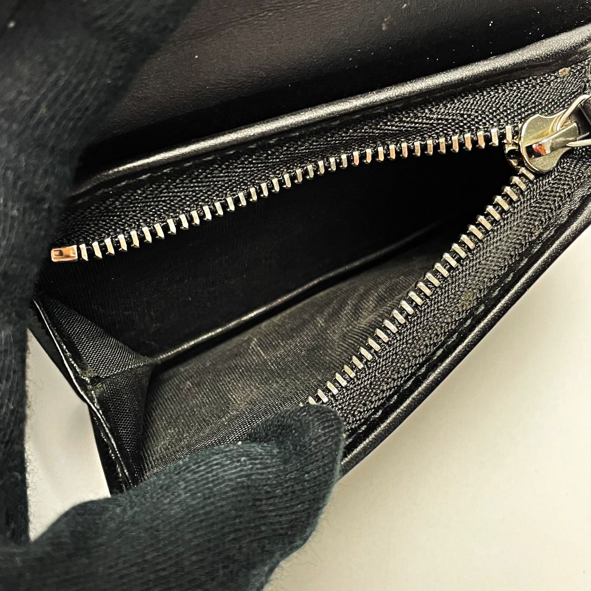 GUCCI グッチ DORIAN 522869-1147 ブラック 2つ折り財布 メンズ  