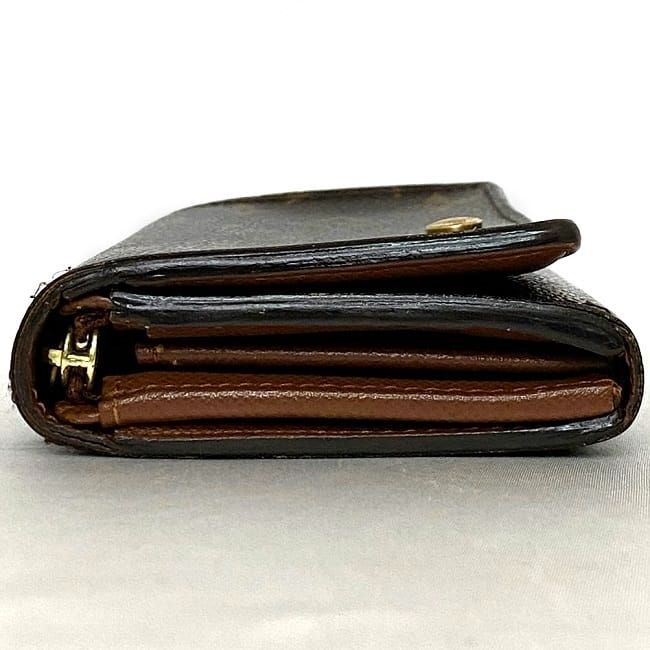 【鑑定済】ルイヴィトン モノグラム ポルト モネ ビエ トレゾール 二つ折り財布 鑑定済☆ルイヴィトン ポルトモネ ビエ トレゾール モノグラム