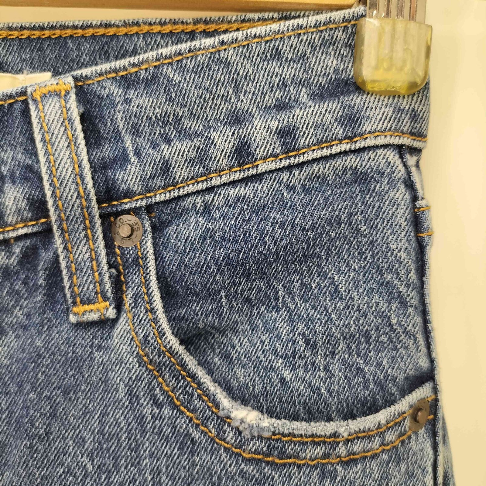 リーバイス Levis DODO JEAN 別注 RIBCAGE WIDE LEG ミディアム 