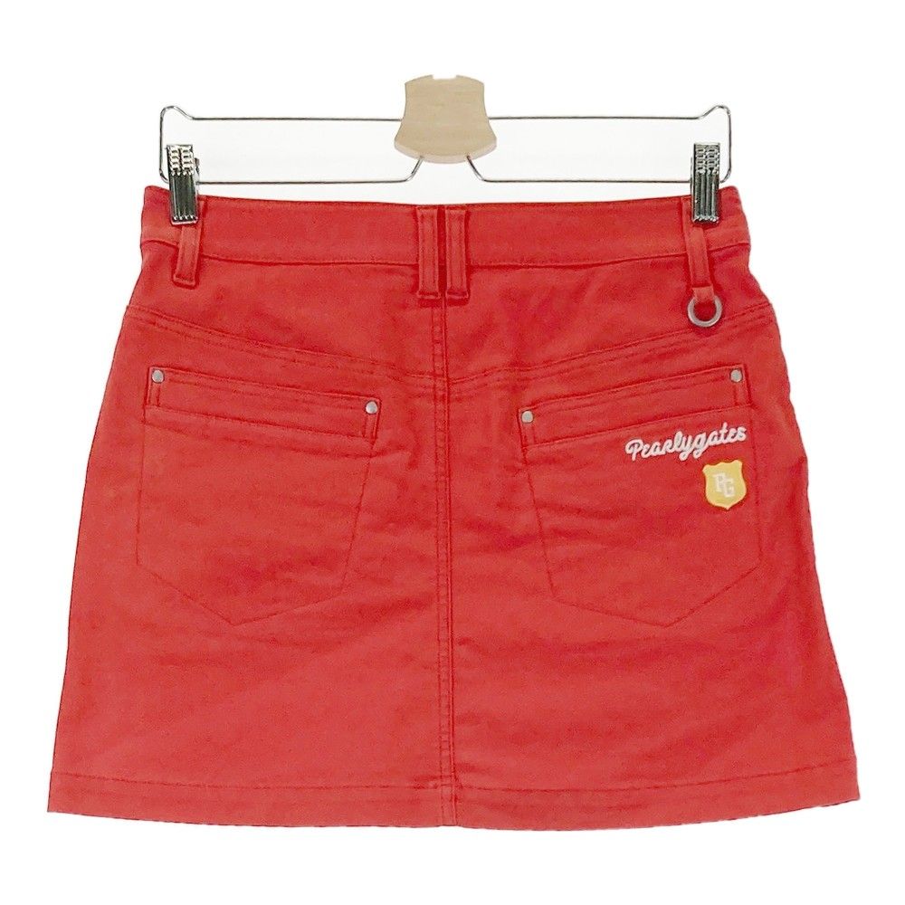 パーリーゲイツPレディース ゴルフスカート レッドサイズ00 サイズ：1 PEARLY GATES パーリーゲイツ 30周年 スカート レッド