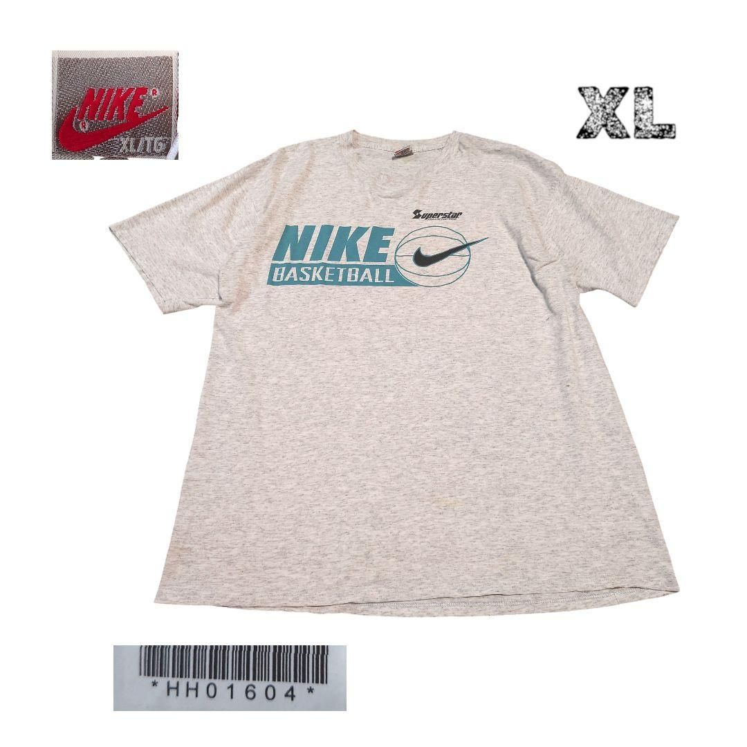 90s 銀タグ ナイキ半袖TシャツXLグレー カナダ製 - メルカリ