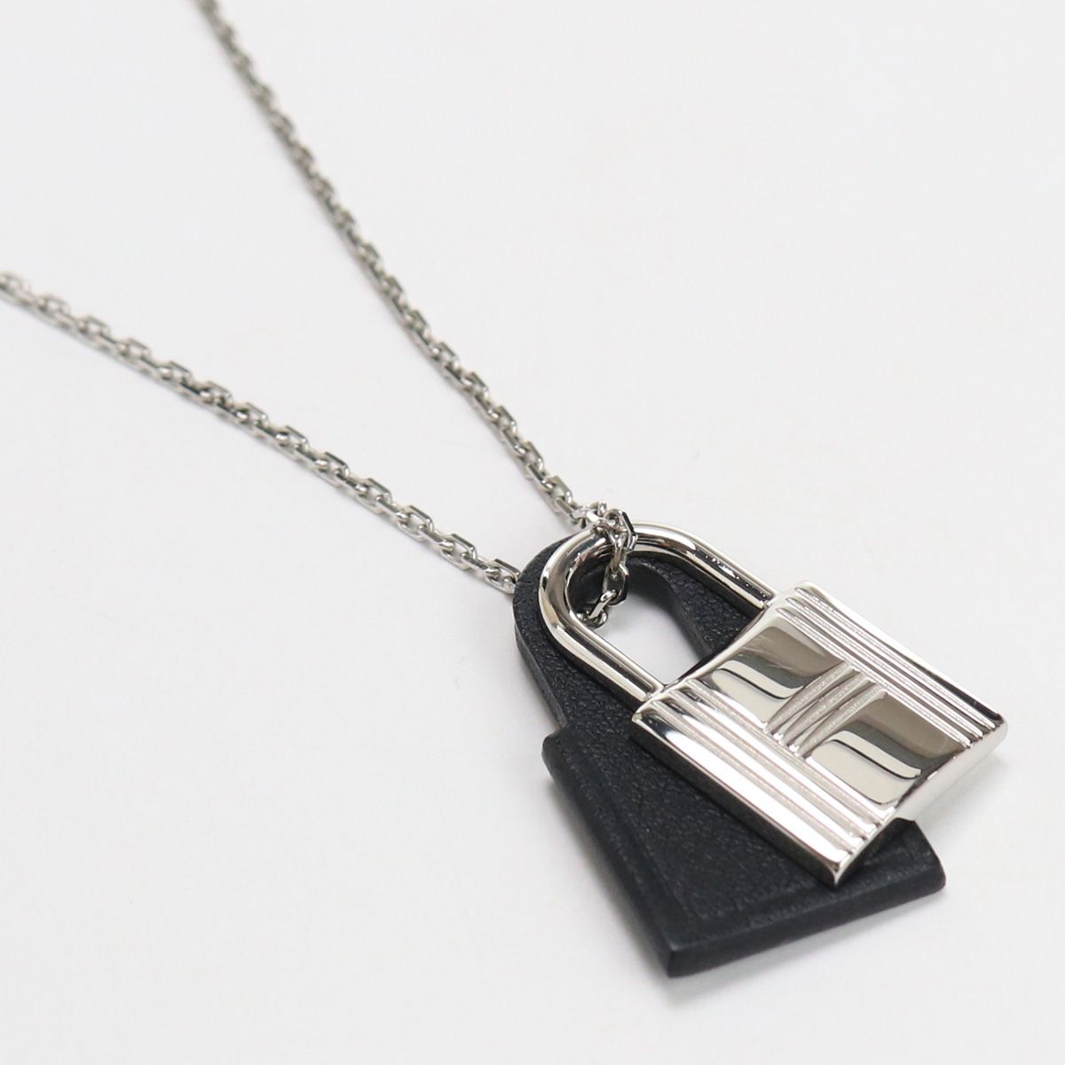 HERMES エルメス オーケリーネックレス ネックレス 真鍮/2段階調節可能 