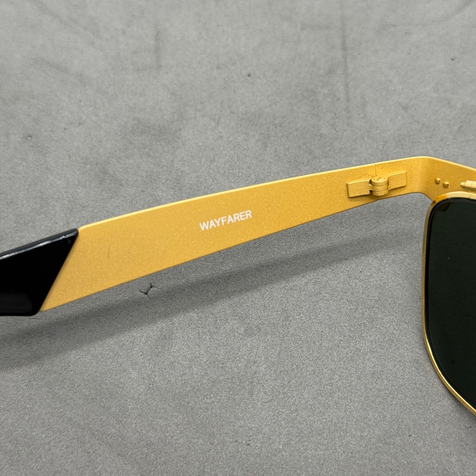 rayban wayfarer metal dx deluxe gold 90s USA B&L ウェイ