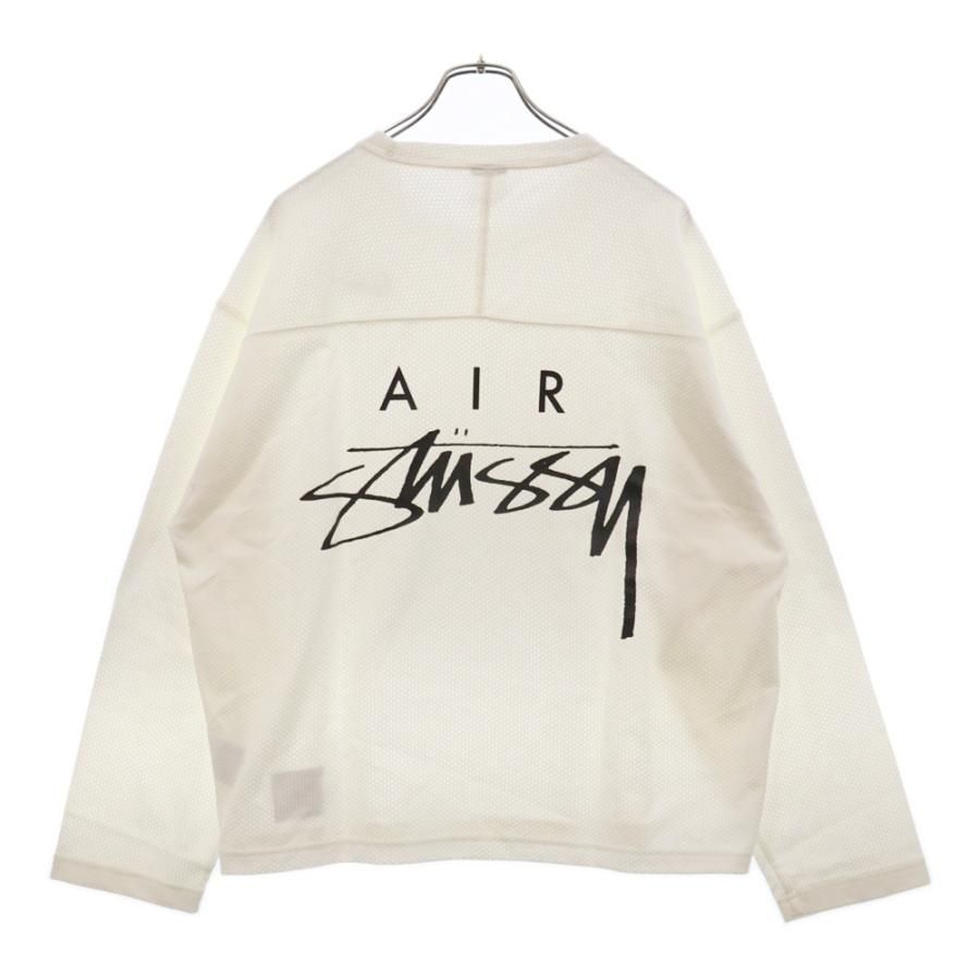 STUSSY x NIKE DRY FIT MESH JERSEY ホワイト M