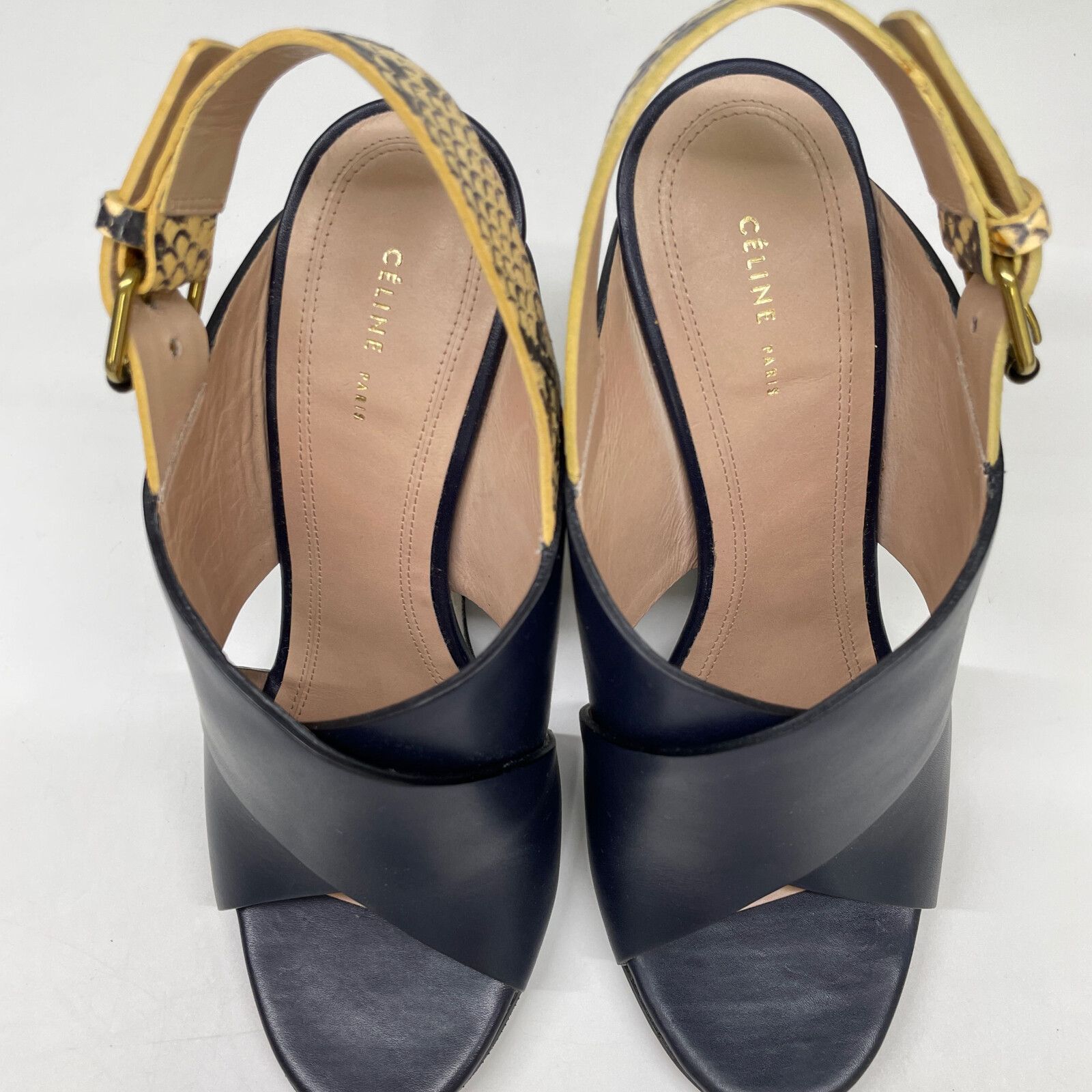 CELINE セリーヌ 【美品】313174MSWD.07NY パイソンストラップ