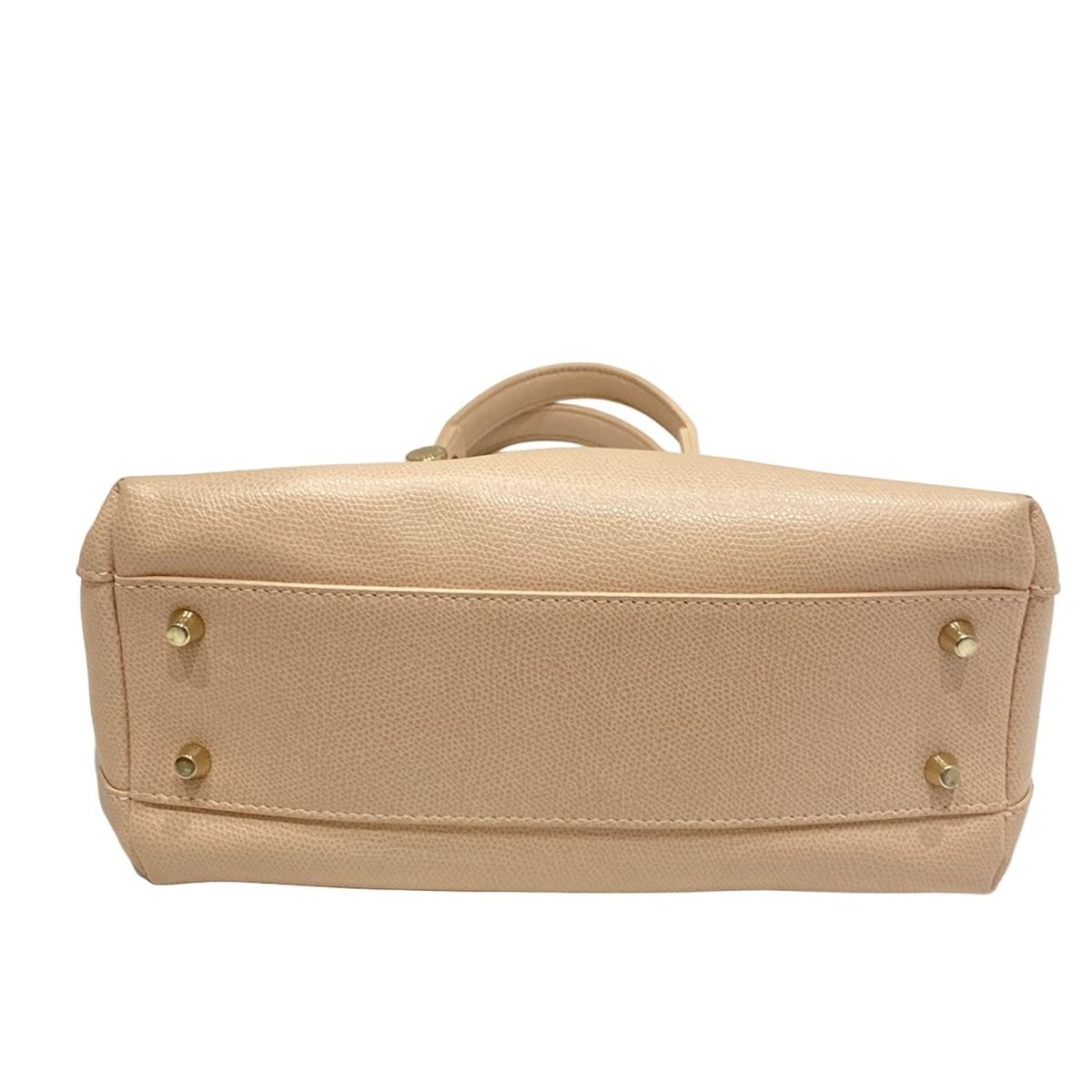 FURLA(フルラ) ハンドバッグ パイパー ベージュ レザー - メルカリ