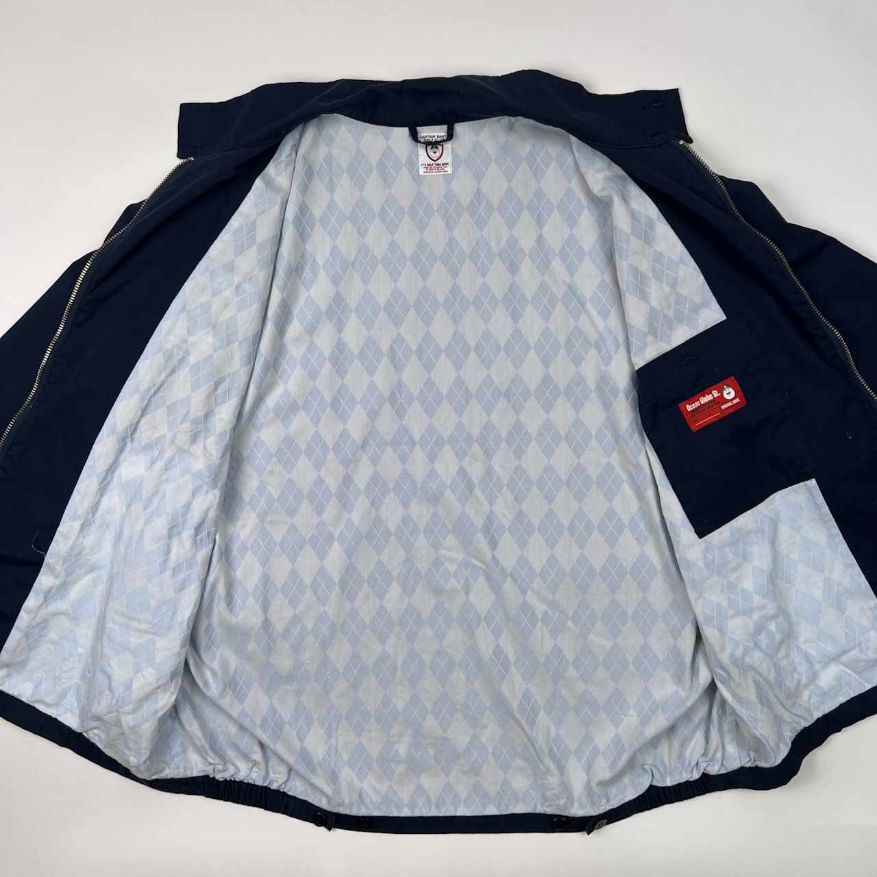 お買い得，100%新品 キャプテンサンタ スウィングトップ L 紺 ドリズラー