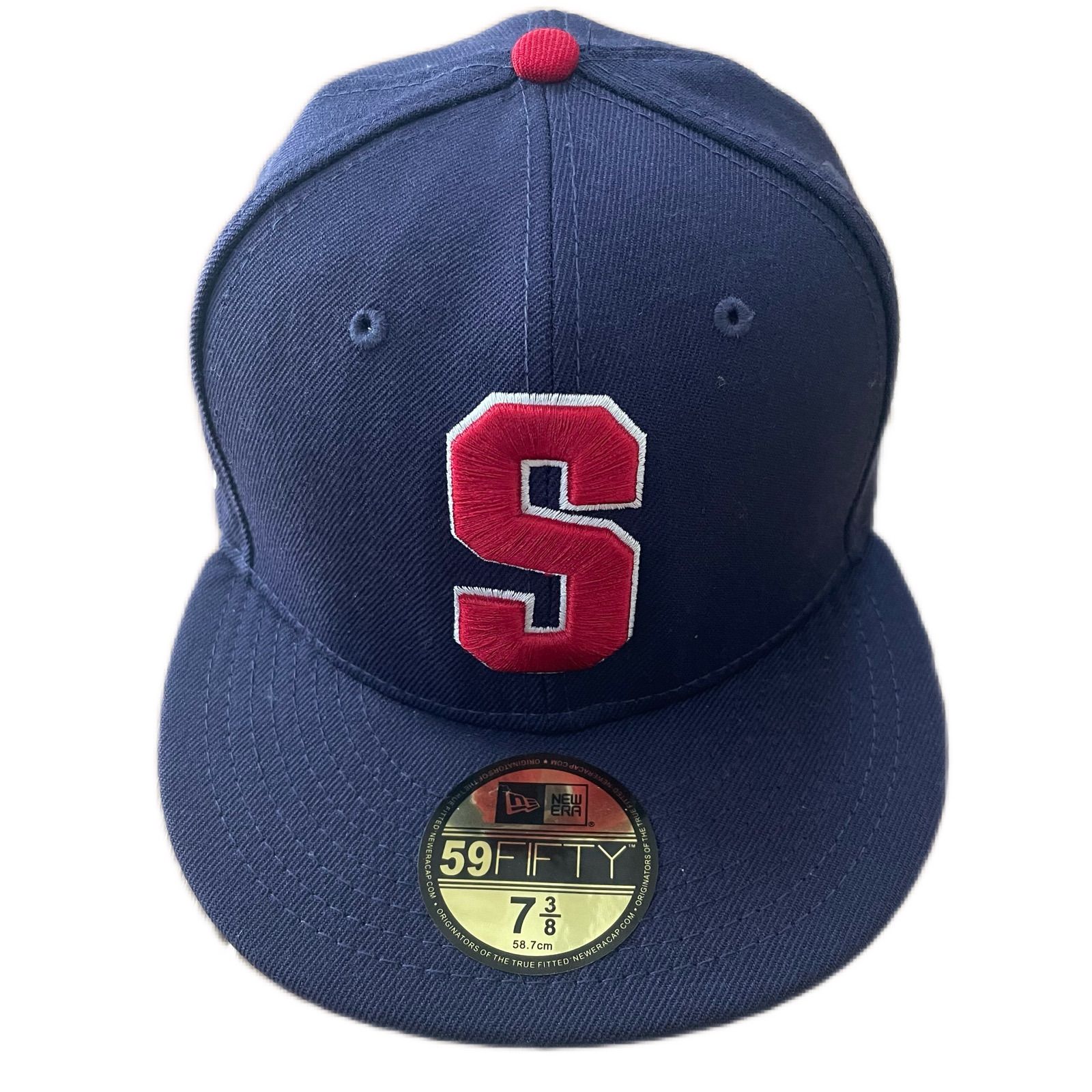 STUSSY×NEW ERA Big S Fitted Cap 58.7cm - メルカリ