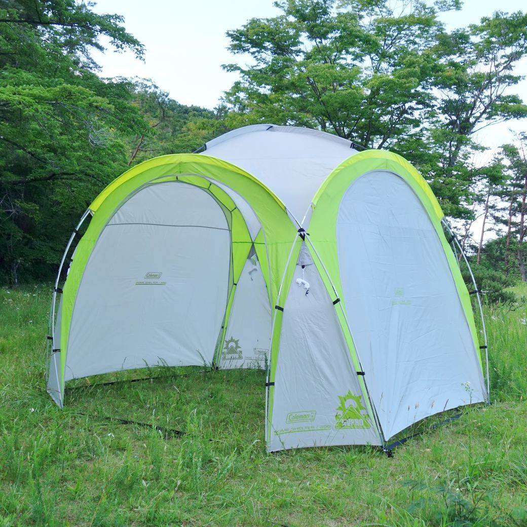 Coleman DOME SHELTER / 300 タープ 本体 コールマン Coleman ドームシェルター 300 サイドウォール付き テント