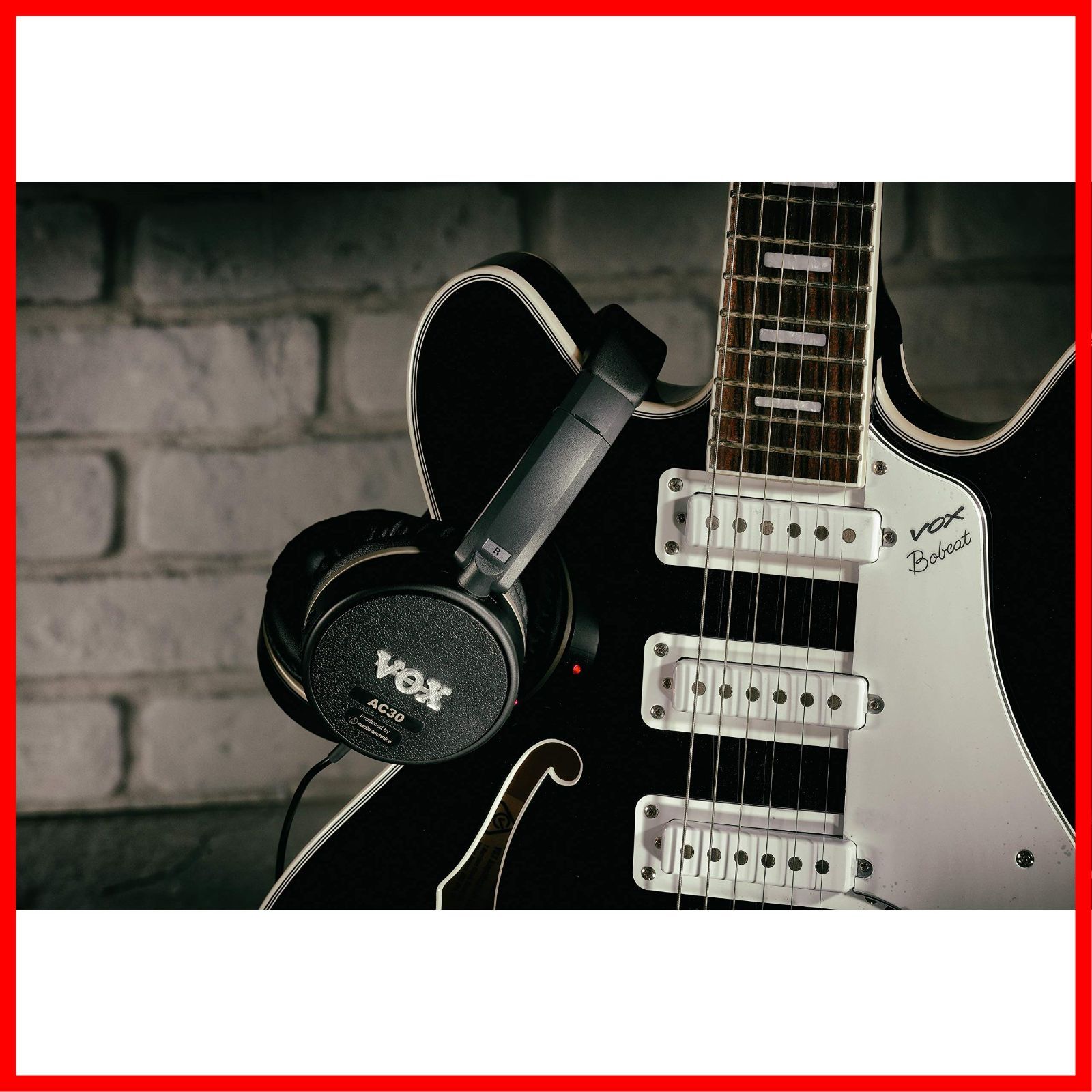 VOX ギターアンプ内蔵 ヘッドホン VGH-AC30 ギターに直接プラグ・イン