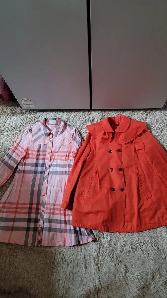 女児 BEAN POLE(ビーンポール) トレンチコート 155 // DAKS(ダックス) ワンピース 150