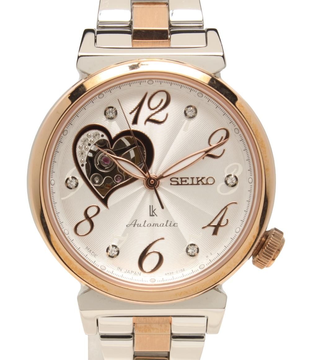 セイコー 腕時計 SSVM022 自動巻き シルバー レディース SEIKO
