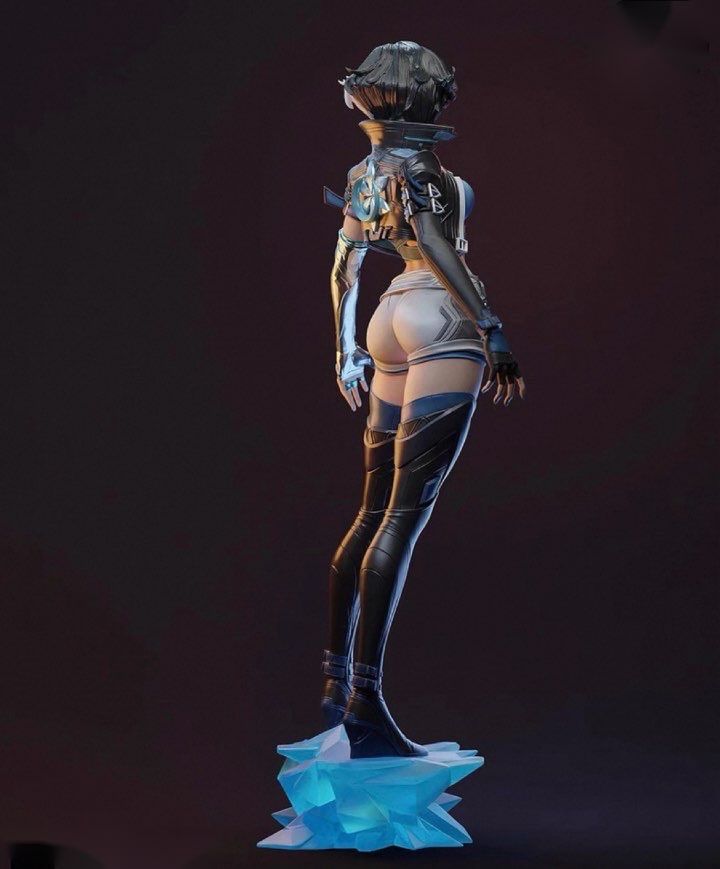 1/6 ガレージキット フィギュア 未塗装 ルナ・スノー マーベル 33cm