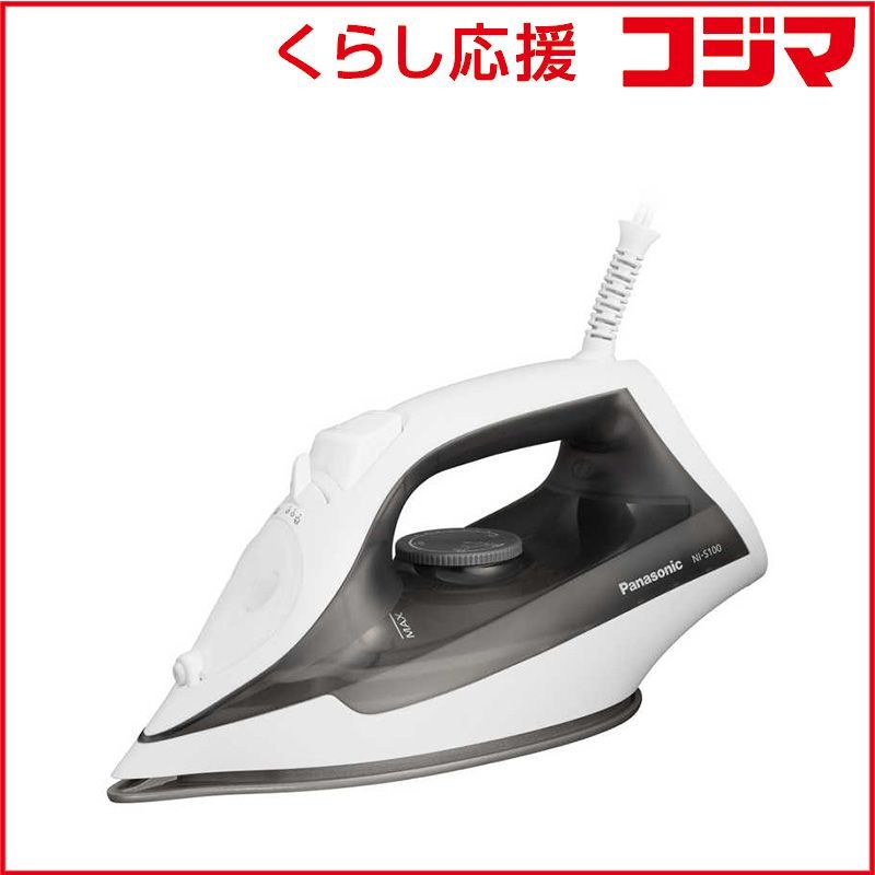 新品 未開封 】 パナソニック コード付きスチームアイロン ［ハンガー 