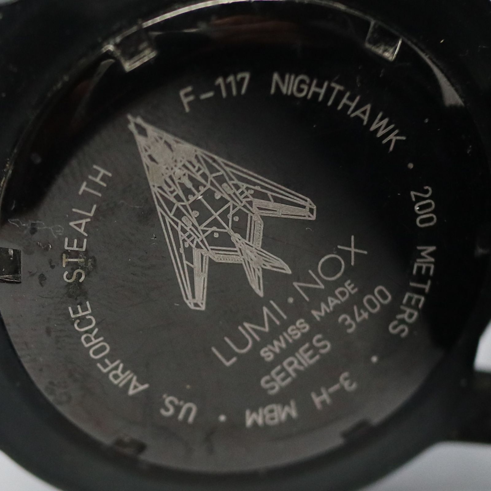 稼働品】LUMINOX ルミノックス ヴィンテージ 3400 NIGHTHAWK ナイト
