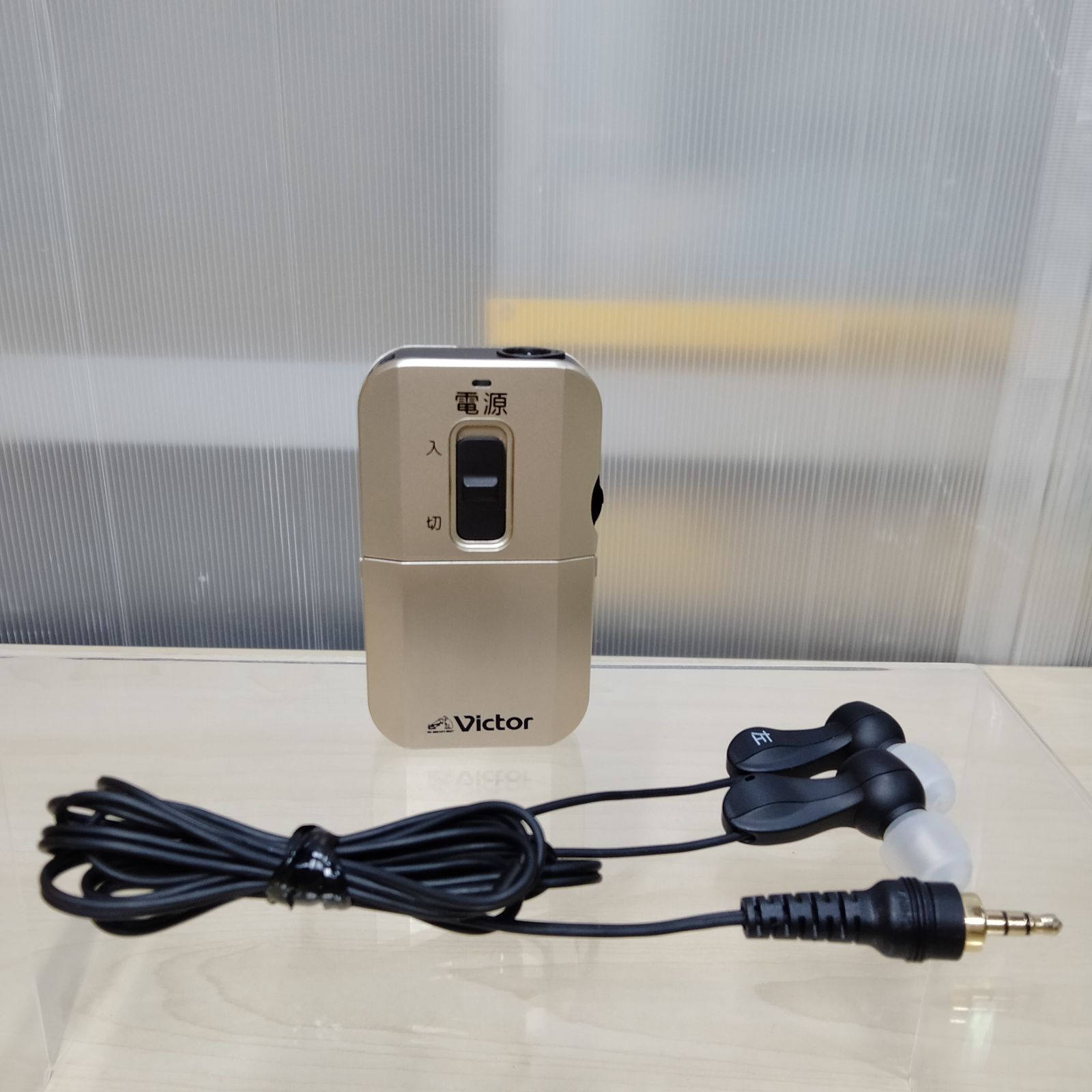 Victor ビクター みみ楽 ボイス レシーバー ポケット型 集音器 EH-A580