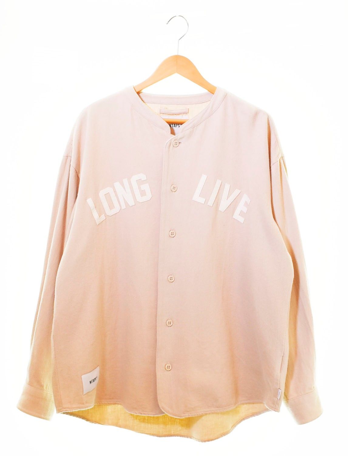 ダブルタップス WTAPS 21AW LEAGUE LS COTTON. FLANNEL LONG LIVE 