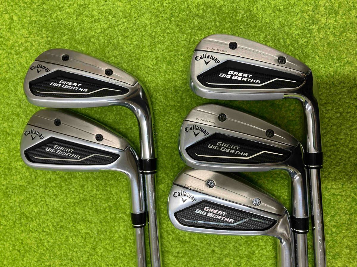 Callaway GREAT BIG BERTHA N.S.PRO 950GH neo フレックスS 6-9 P 5本セット アイアンセット