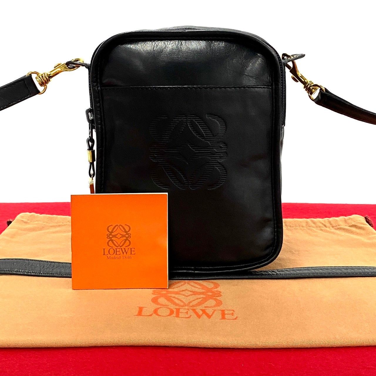 LOEWE ロエベ アナグラム ショルダーバッグ ポシェット キャンバス キャンバス LOEWE Anagram(ロエベ アナグラム) バッグ・カバン