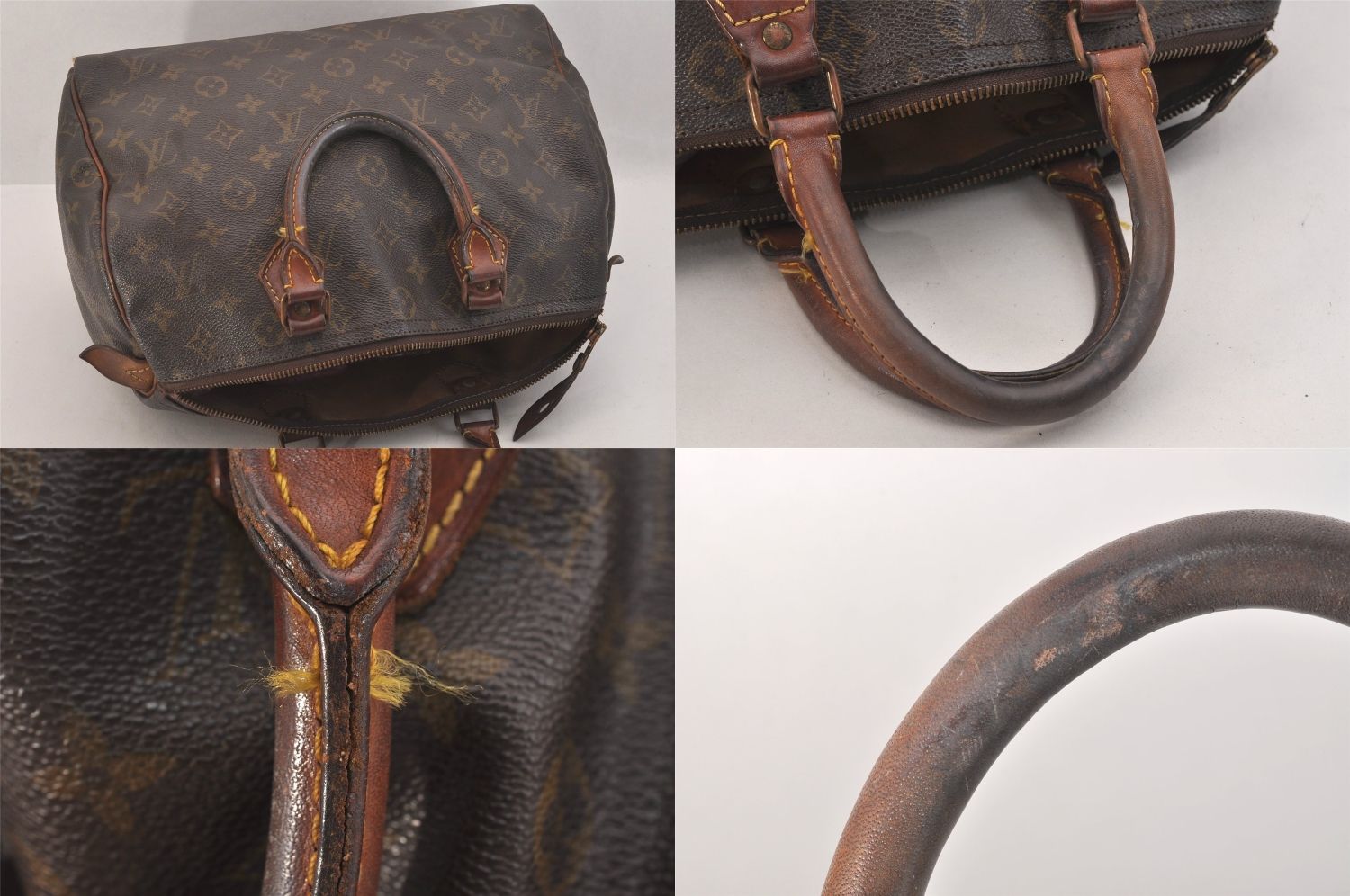 LOUIS VUITTON ルイヴィトン モノグラム スピーディ 30 ハンド