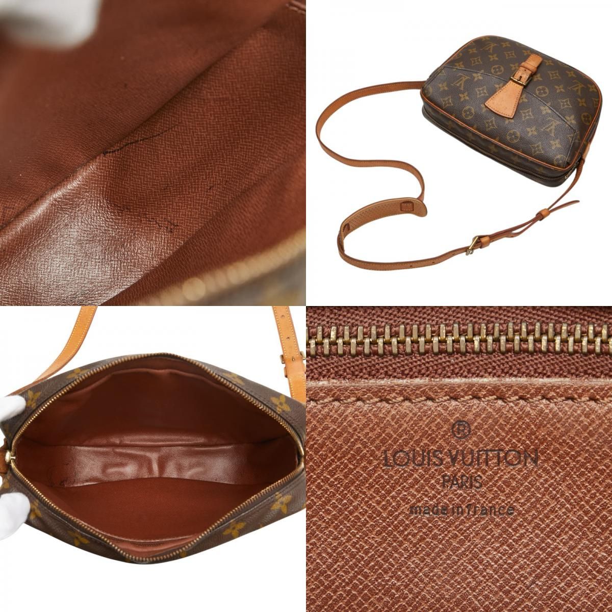 ルイ ヴィトン モノグラム ジュヌフィーユMM 斜め掛け ショルダーバッグ M51226 PVC レディース LOUIS VUITTON 【1-0253557】 ルイ ヴィトン モノグラム ジュヌフィーユMM 斜め掛け ショルダー