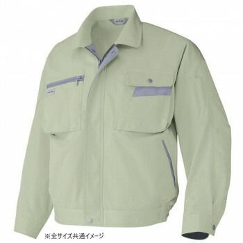 アイトス 長袖ブルゾン 男女兼用 アースグレー×ミストバイオレット 4L 6321