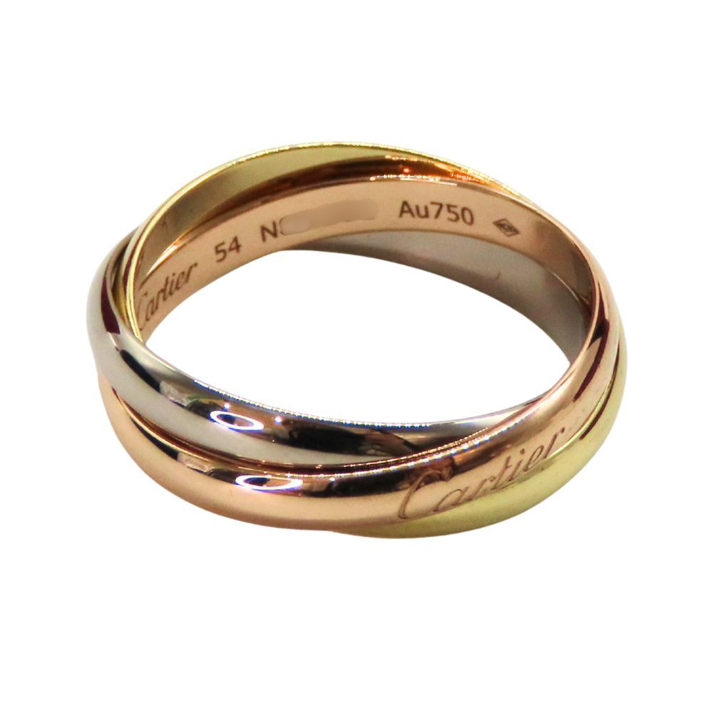 中古】Cartier カルティエ トリニティリング SM 約5.5g サイズ