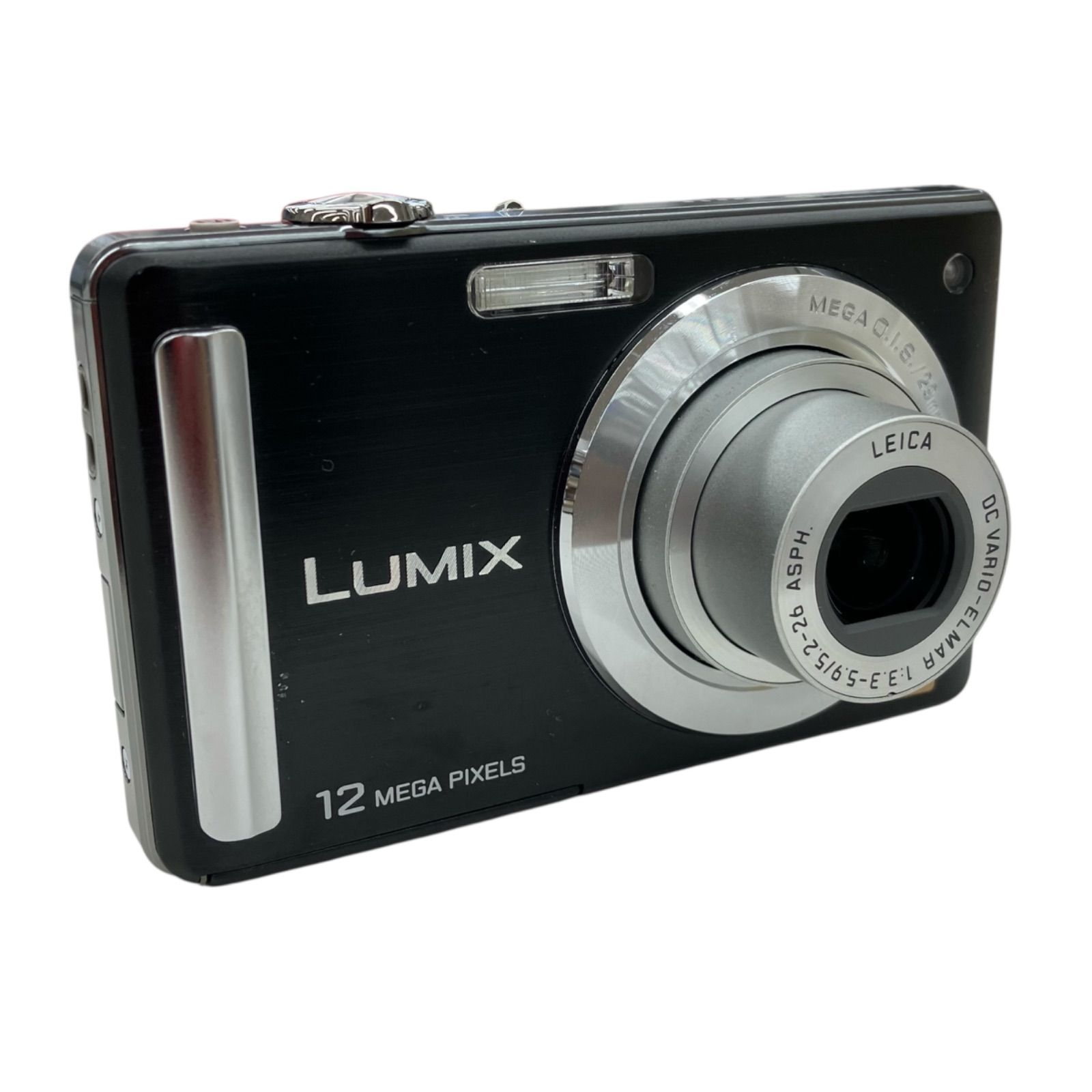 パナソニック LUMIX デジカメ DMC-FS25 デジタルカメラ ブラック