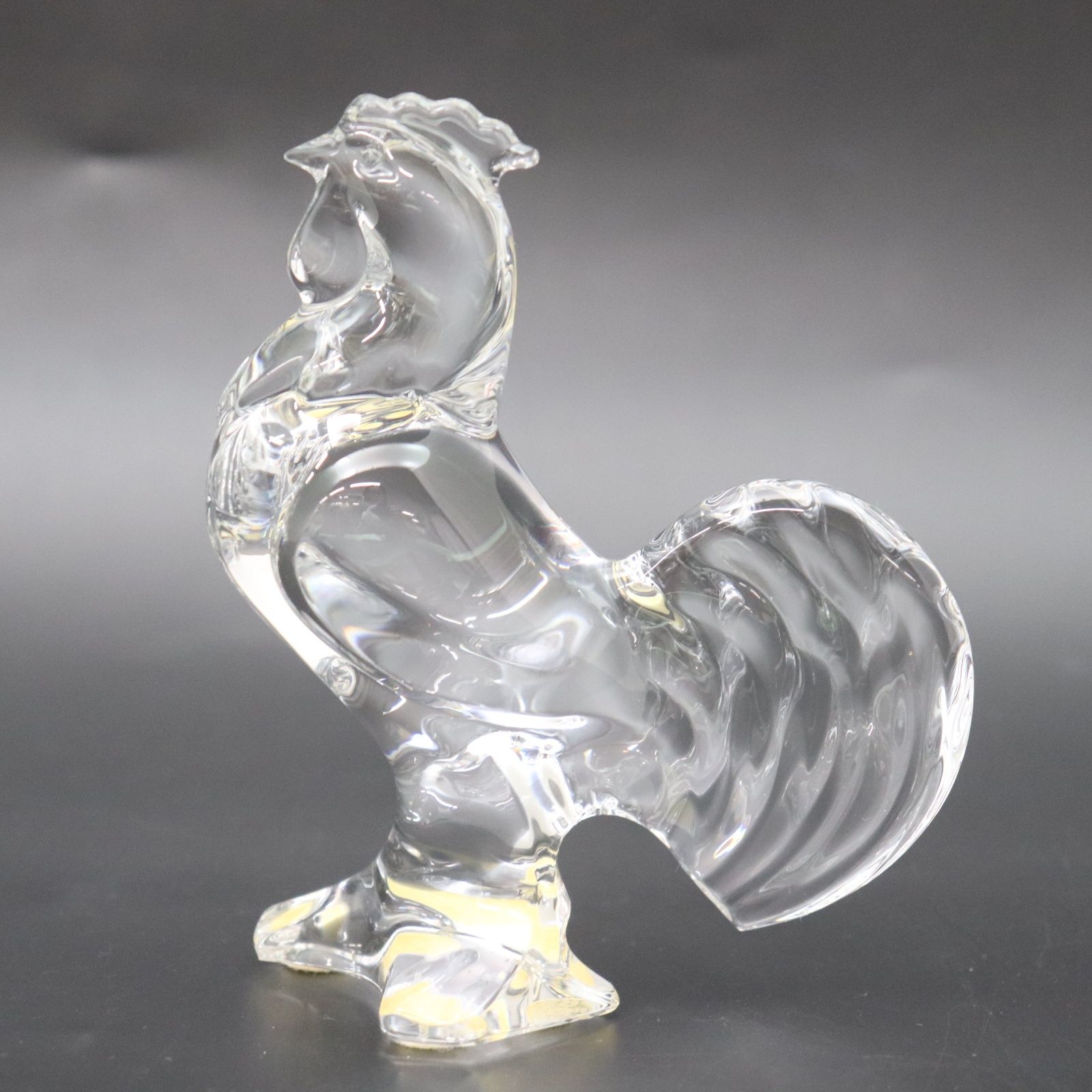ITAPMK4CI04L 美品 Baccarat バカラ クリスタル 鶏 ニワトリ クリア