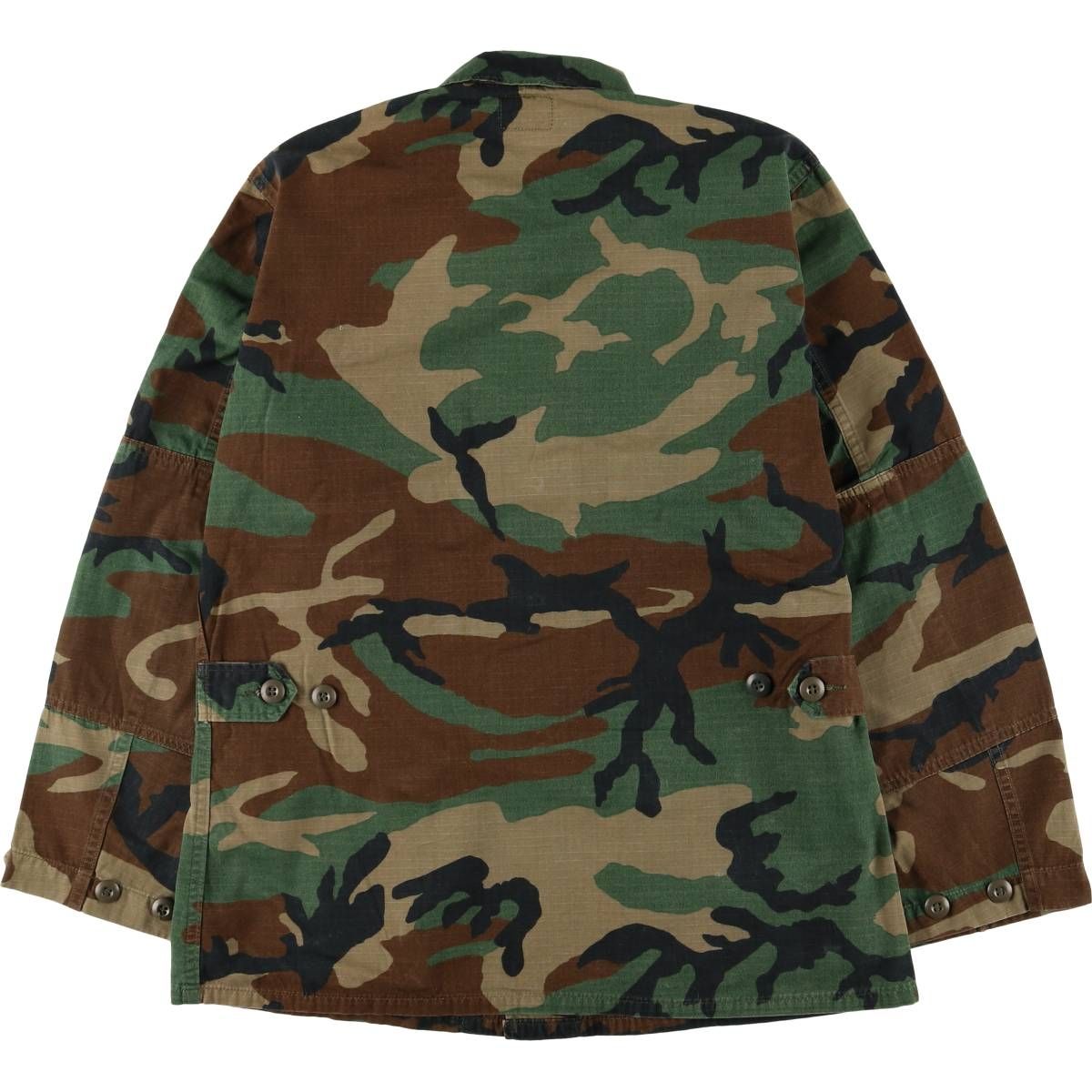 ステューシー 90s ウッドランドカモ リップストップ ジップアップジャケット ステューシー 90s ウッドランドカモ リップストップ ジップ
