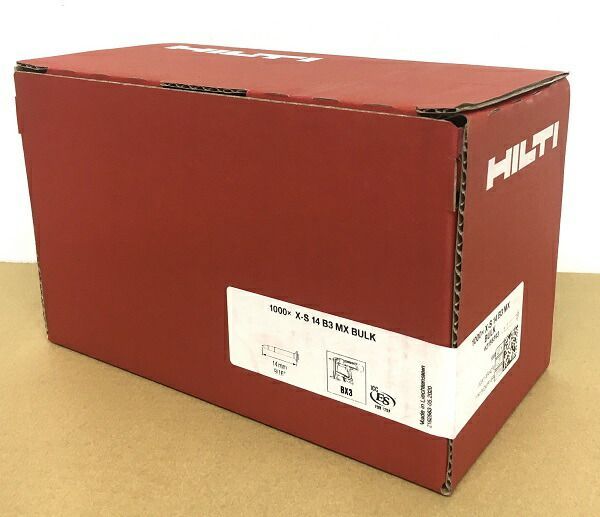 HILTI ヒルティ BX 3用ピン 連発 X-S 14 B 3 MX 1000本 mm