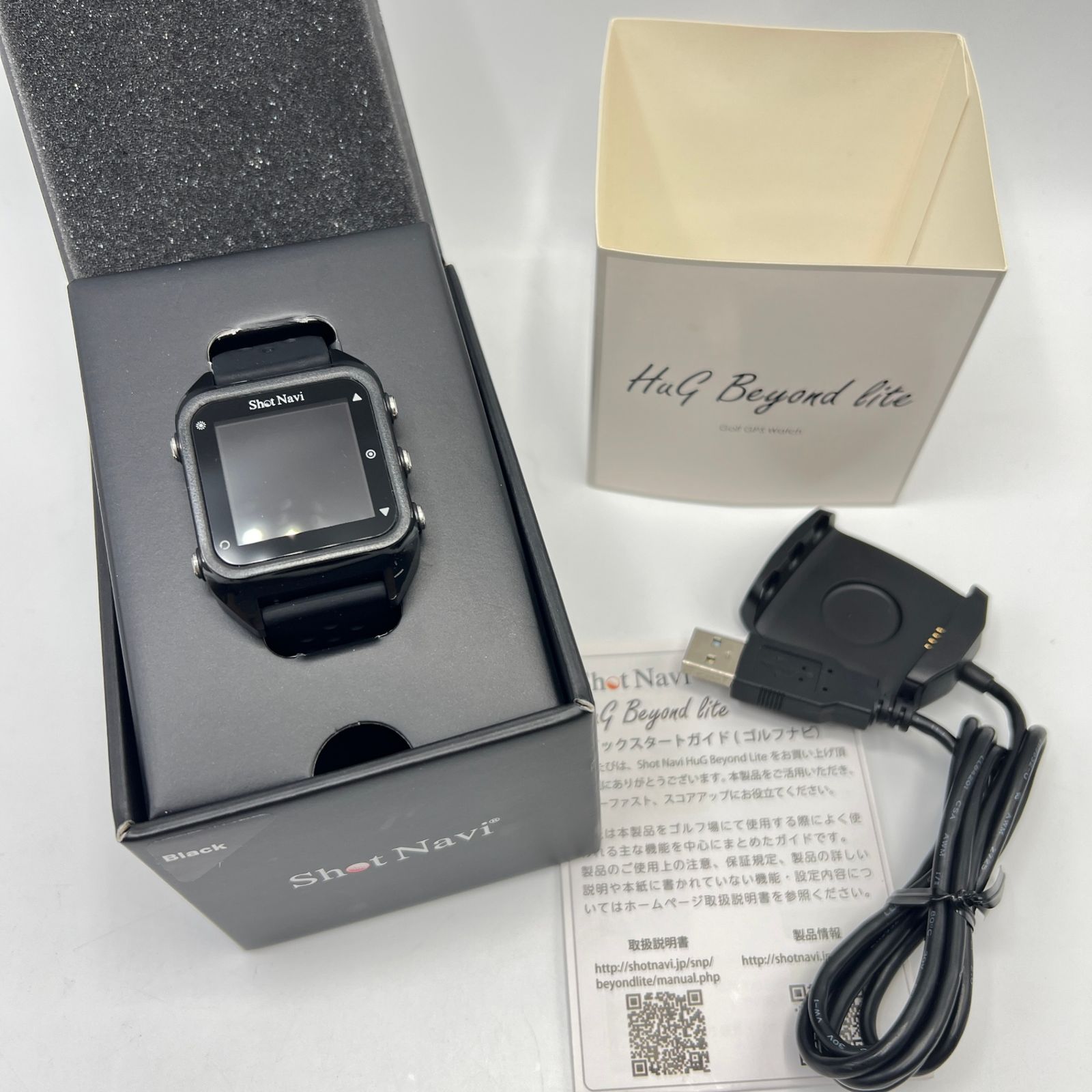 Shot Navi ハグビヨンド ライト GPSナビ ブラック Amazon | 【廉価版】Shot Navi HuG Beyond Lite (ブラック