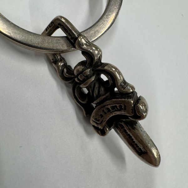 インボイス原本　 クロムハーツハーツクラッシックキーチェーン　ショート インボイス原本】CHROME HEARTS/クロムハーツ クラシックキー