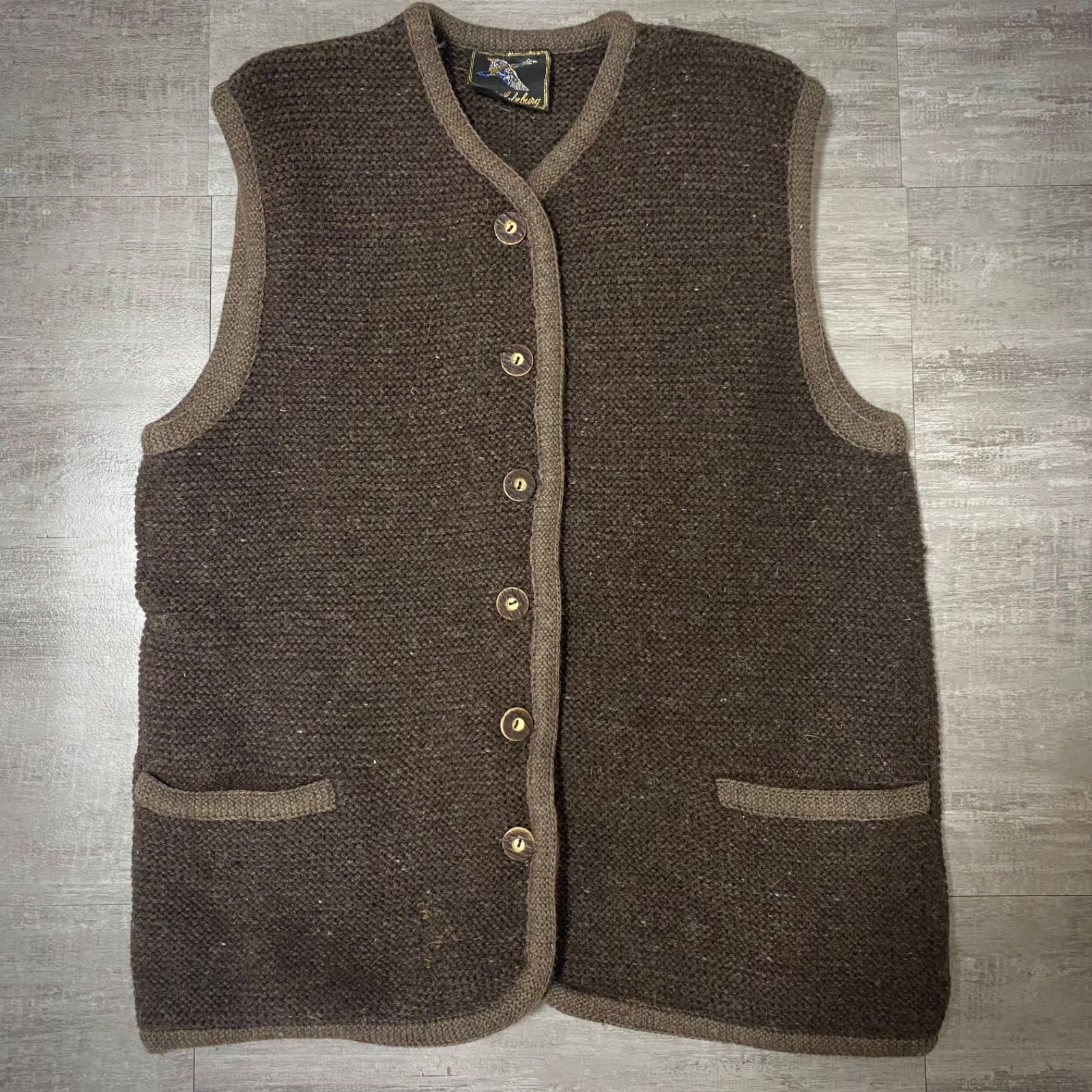 50~60s -unknown- チロルニットベスト