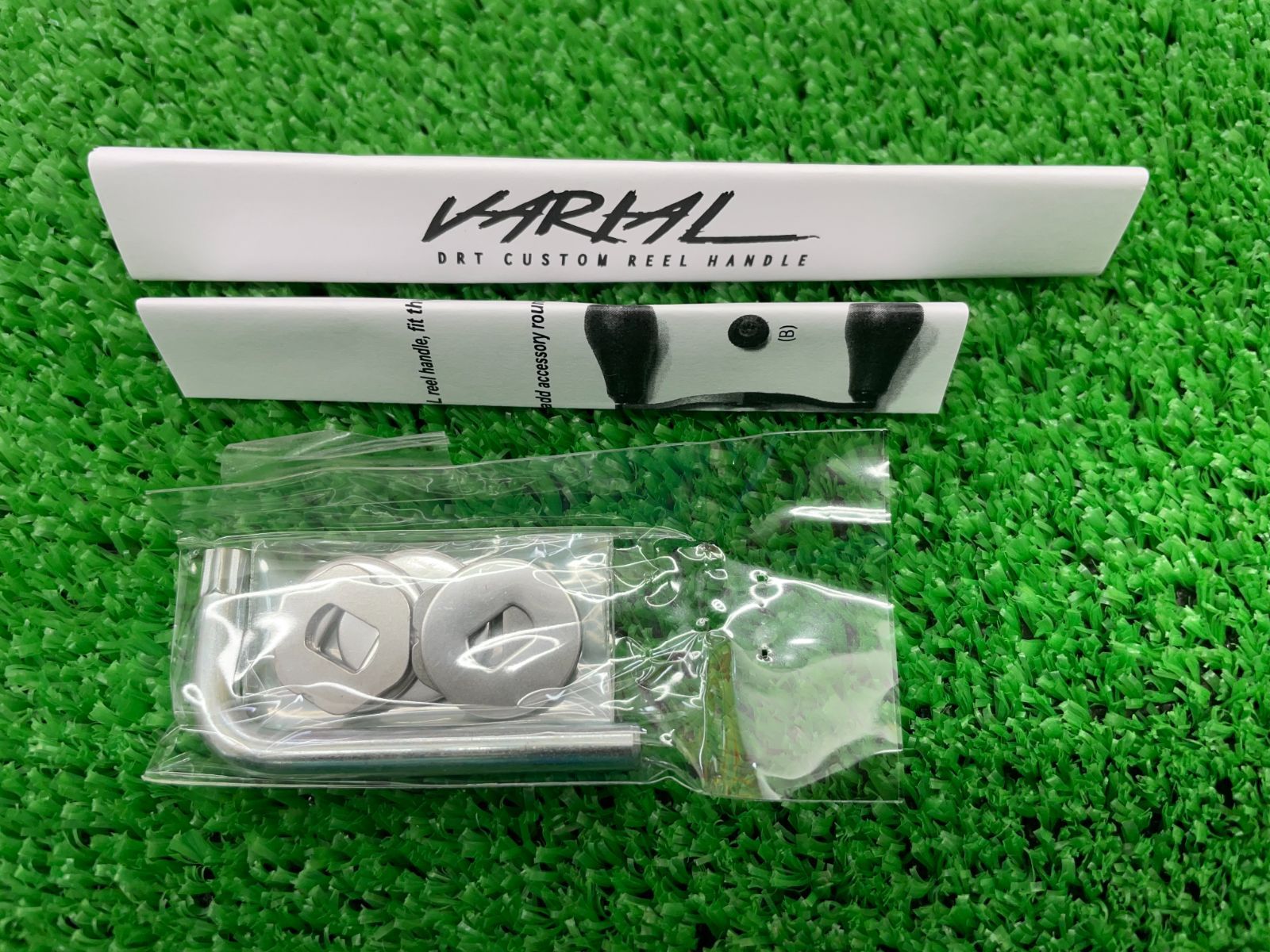 枚 WCZ×DRT バリアル 100 マットブラウン シマノ左ナットセット