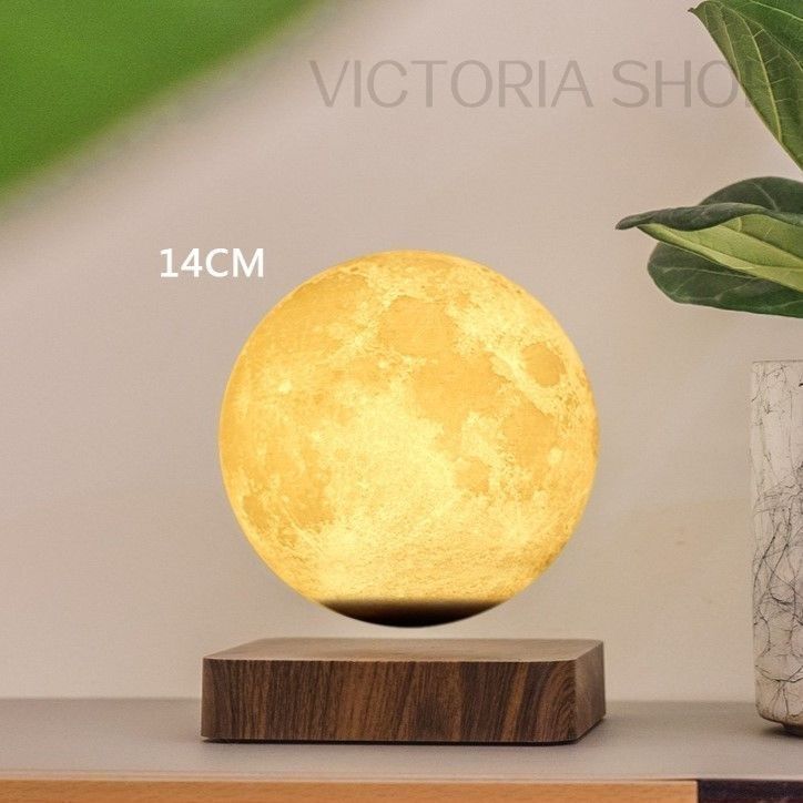 2025 ライト ムーンライト 磁気浮上 浮遊 おしゃれ かわいい 癒し 置き型 丸 ミニ 夜 月ライト 月ランプ インテリア 間接照明 リビングルーム