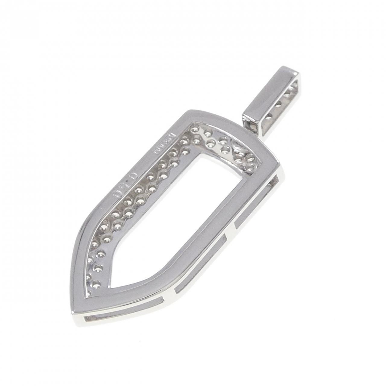 PT900 ダイヤモンド ペンダント 0.50CT
