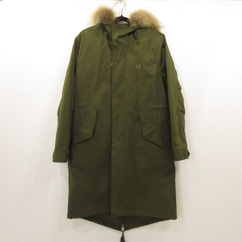 姫路東店 FRED PERRY | フレッドペリー モッズコート F2562 ライナー付き オリーブ サイズ S 94